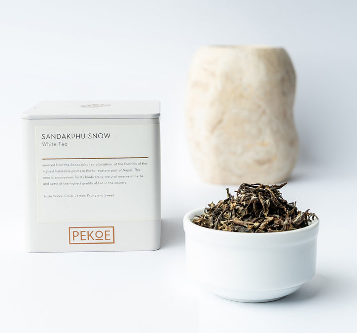 Buy Tin Pack Sandakphu Snow White Tea in Dubai
