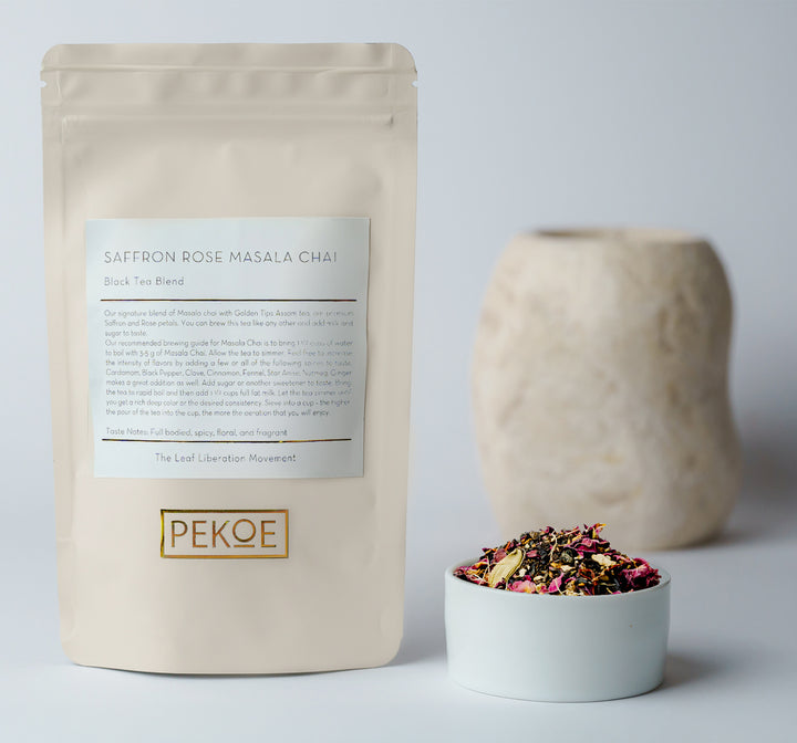 Buy Premium Saffron Rose Masala Chai Black Tea Dubai
