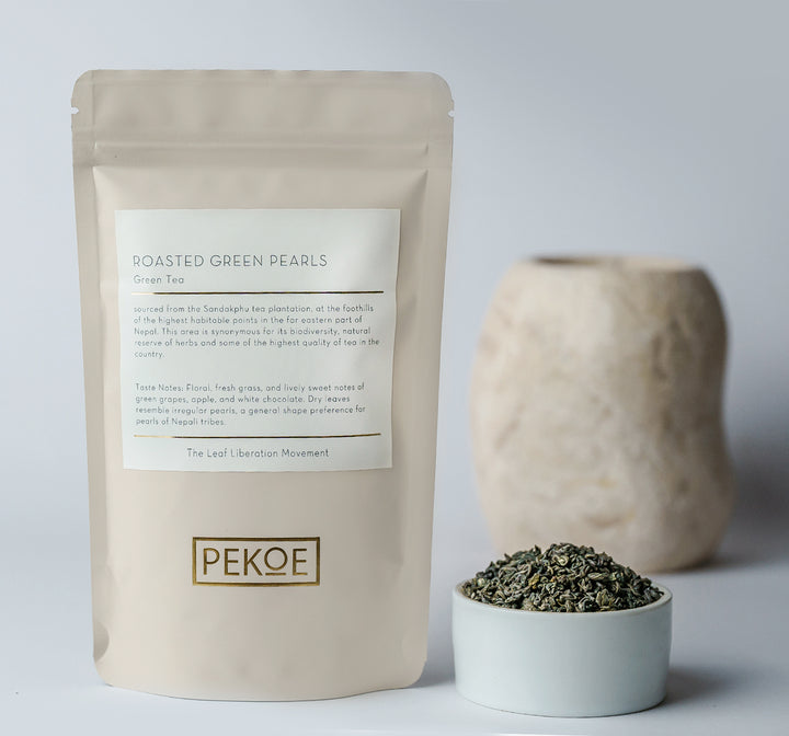 Buy Roasted Green Pearls Chinese Tea UAE