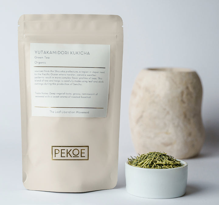 Buy Yutakamidori Kukicha Organic Japanese Green Tea UAE